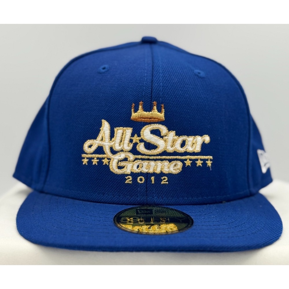 New Era 2012 All Star Game Fitted 59Fifty Hat / Cap Size 7 3/8 - NEW - Blue